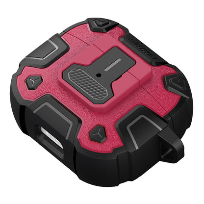 NILLKIN Bounce Pro Case for Apple AirPods 3 , Auto Pop-out Lid Design TPU+PC Bluetooth Earphone Cover