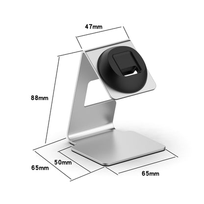 For Xiaomi Smart Band 8 Watch Charger Holder Metal Smart Watch Charger Stand (without Charger)