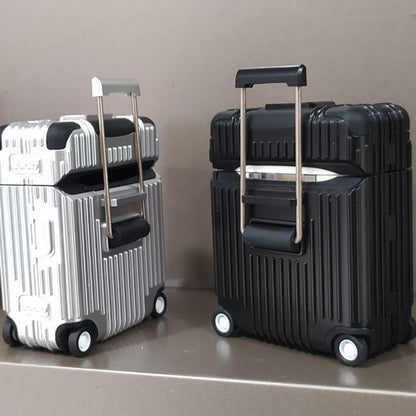 For Apple AirPods Pro / Pro 2 Charging Case Cover Wheel Luggage Design Silicone Case Bluetooth Headset Protector