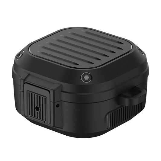For Samsung Buds Live / Buds2 / Buds Pro / Buds2 Pro Pressing Buckle Earphone Protective Case Luggage Case Design TPU+PC Cover
