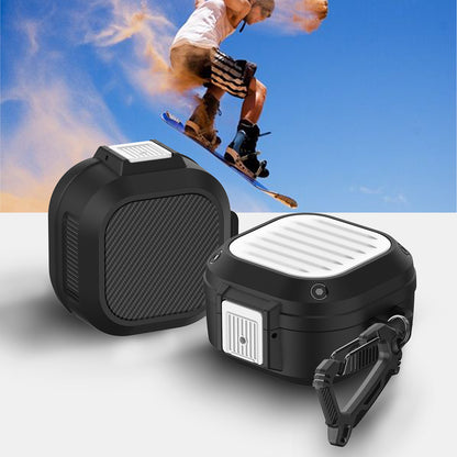 For Samsung Buds Live / Buds2 / Buds Pro / Buds2 Pro Pressing Buckle Earphone Protective Case Luggage Case Design TPU+PC Cover