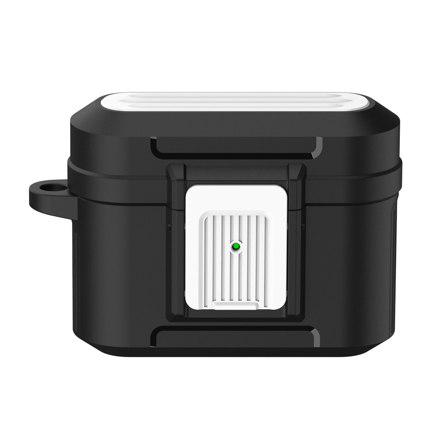 For AirPods Pro 2 Earphone Protective Case Pressing Buckle Luggage Case Design TPU+PC Anti-drop Cover
