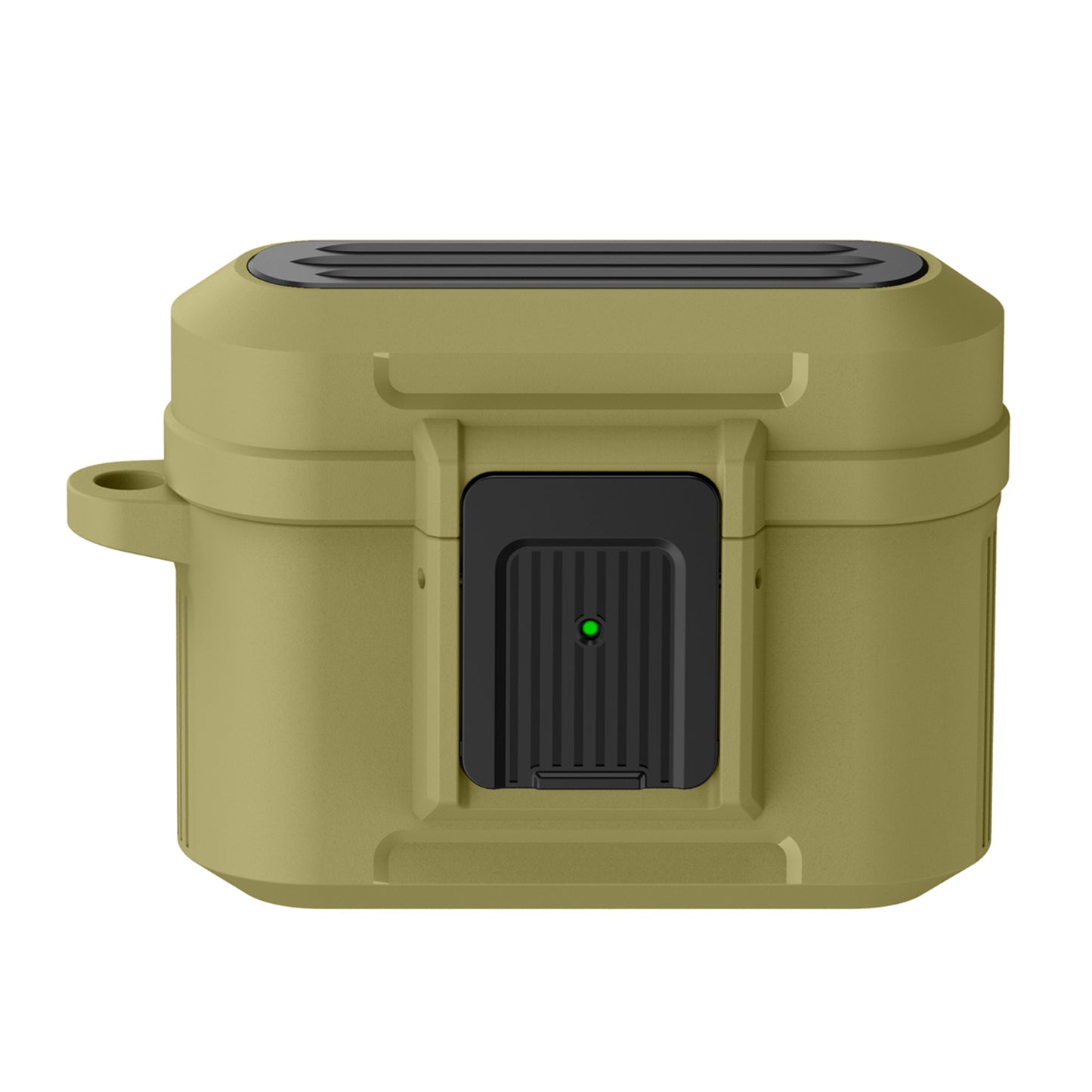 For AirPods Pro 2 Earphone Protective Case Pressing Buckle Luggage Case Design TPU+PC Anti-drop Cover