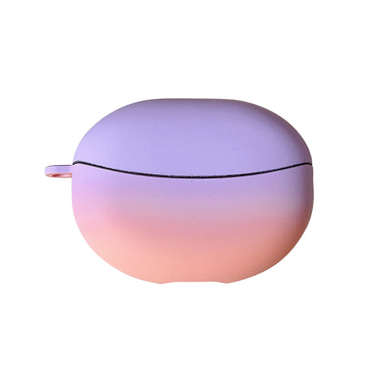 For OPPO Enco Free3 Gradient Bluetooth Headset Anti-drop Case Matte PC Protective Cover
