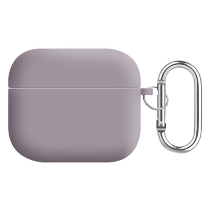 For Apple AirPods 3 Earphones Skin Cover Silicone+PC Lining Protective Carrying Case with Keychain