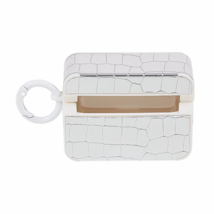 Earphone Case for Apple AirPods 3 , Crocodile Texture Gem Docor Bluetooth Earbud TPU Cover