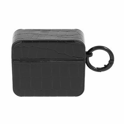 Earphone Case for Apple AirPods 3 , Crocodile Texture Gem Docor Bluetooth Earbud TPU Cover