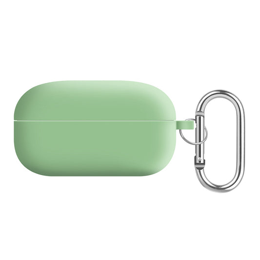 For Samsung Galaxy Buds Live / Buds Pro / Buds Pro 2 Earphones Case Silicone+PC Lining Shockproof Cover with Keychain