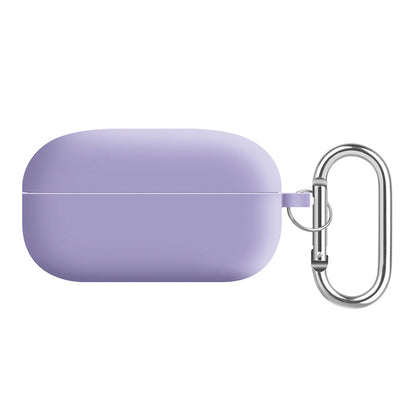 For Samsung Galaxy Buds Live / Buds Pro / Buds Pro 2 Earphones Case Silicone+PC Lining Shockproof Cover with Keychain