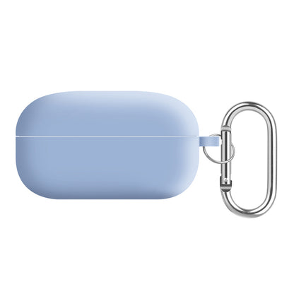 For Samsung Galaxy Buds Live / Buds Pro / Buds Pro 2 Earphones Case Silicone+PC Lining Shockproof Cover with Keychain