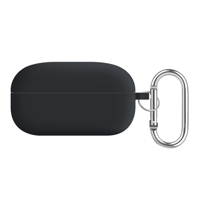 For Samsung Galaxy Buds Live / Buds Pro / Buds Pro 2 Earphones Case Silicone+PC Lining Shockproof Cover with Keychain
