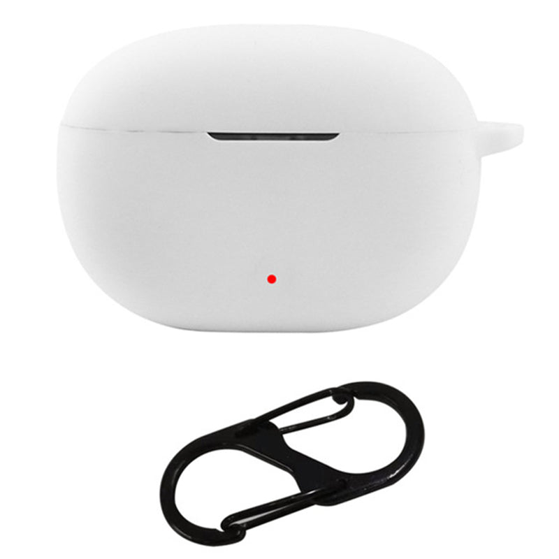 Silicone Case for Beats Studio Buds+ Bluetooth Earphone, Anti-drop Earbud Cover with Hanging Buckle