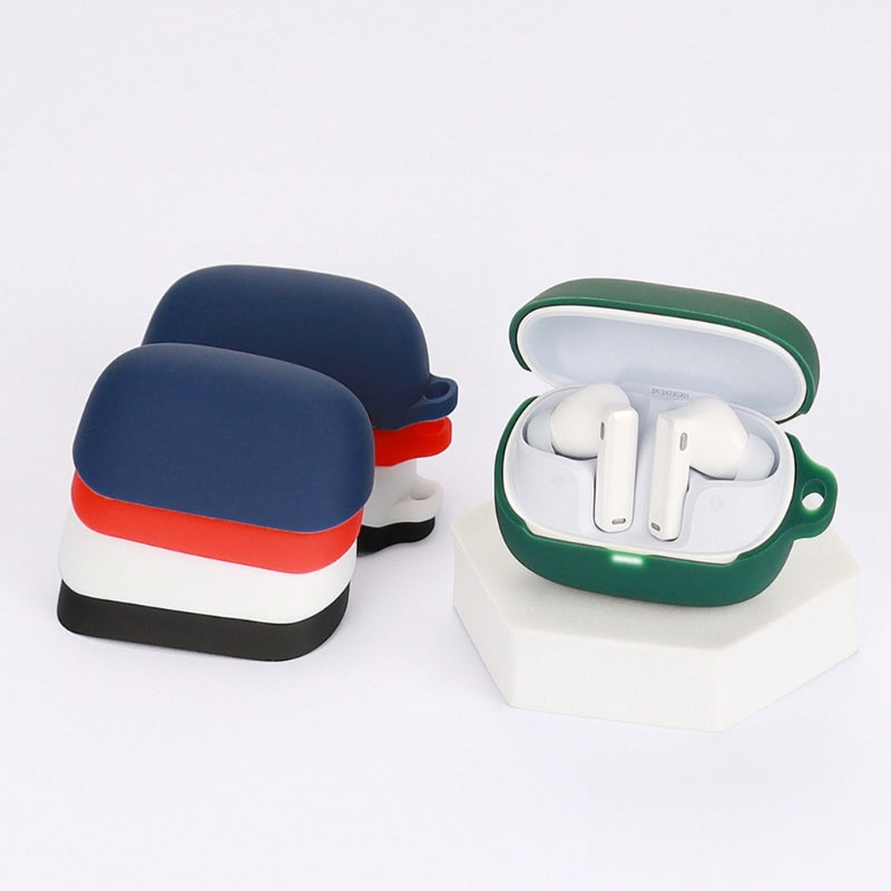For Baseus Bowie M2s Earphone Silicone Case Bluetooth Earbud Protective Cover with Hanging Buckle