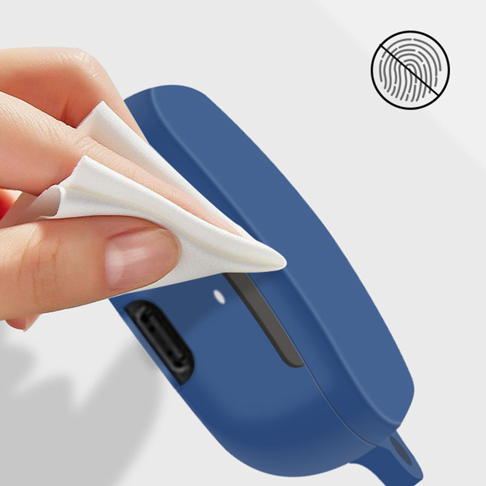 Protective Case for FIIL CG Pro , Wireless Headphone Silicone Sleeve Drop Protection Cover with Hanging Buckle