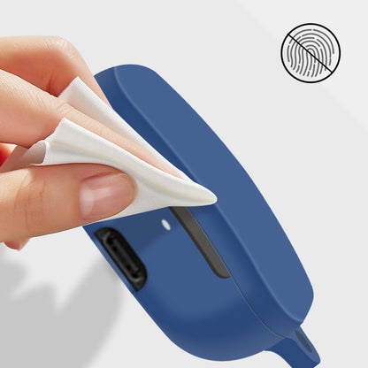 Protective Case for FIIL CG Pro , Wireless Headphone Silicone Sleeve Drop Protection Cover with Hanging Buckle
