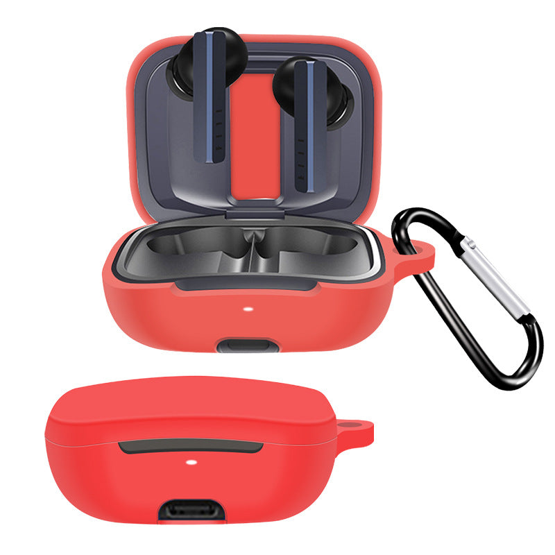 Protective Case for FIIL CG Pro , Wireless Headphone Silicone Sleeve Drop Protection Cover with Hanging Buckle