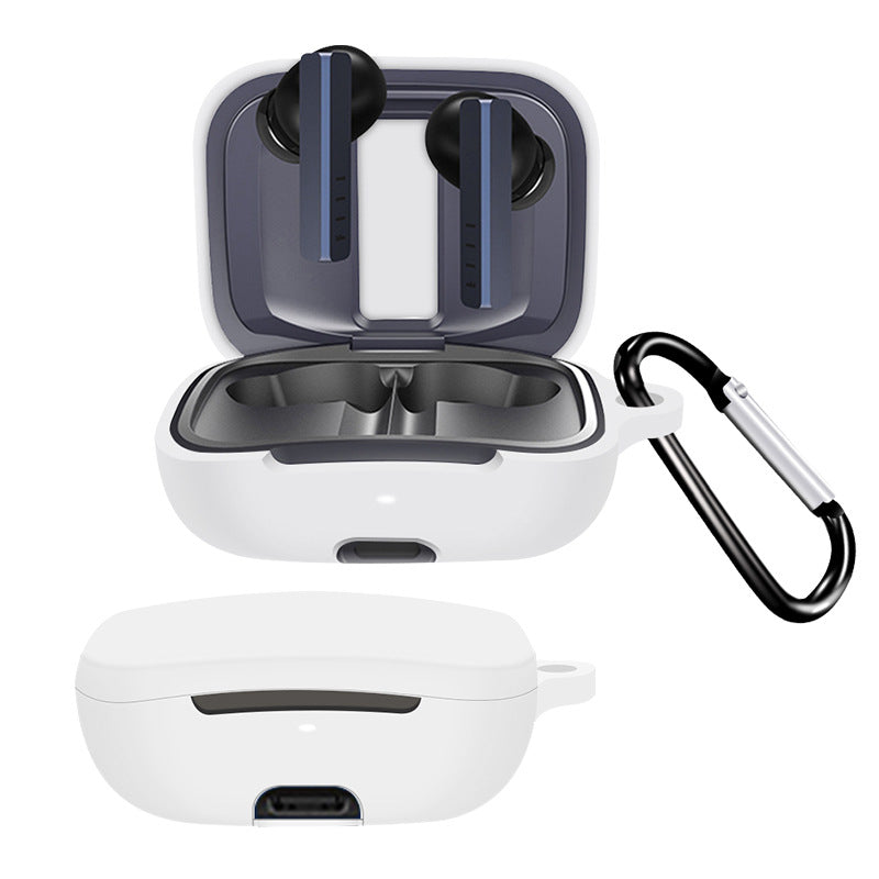Protective Case for FIIL CG Pro , Wireless Headphone Silicone Sleeve Drop Protection Cover with Hanging Buckle