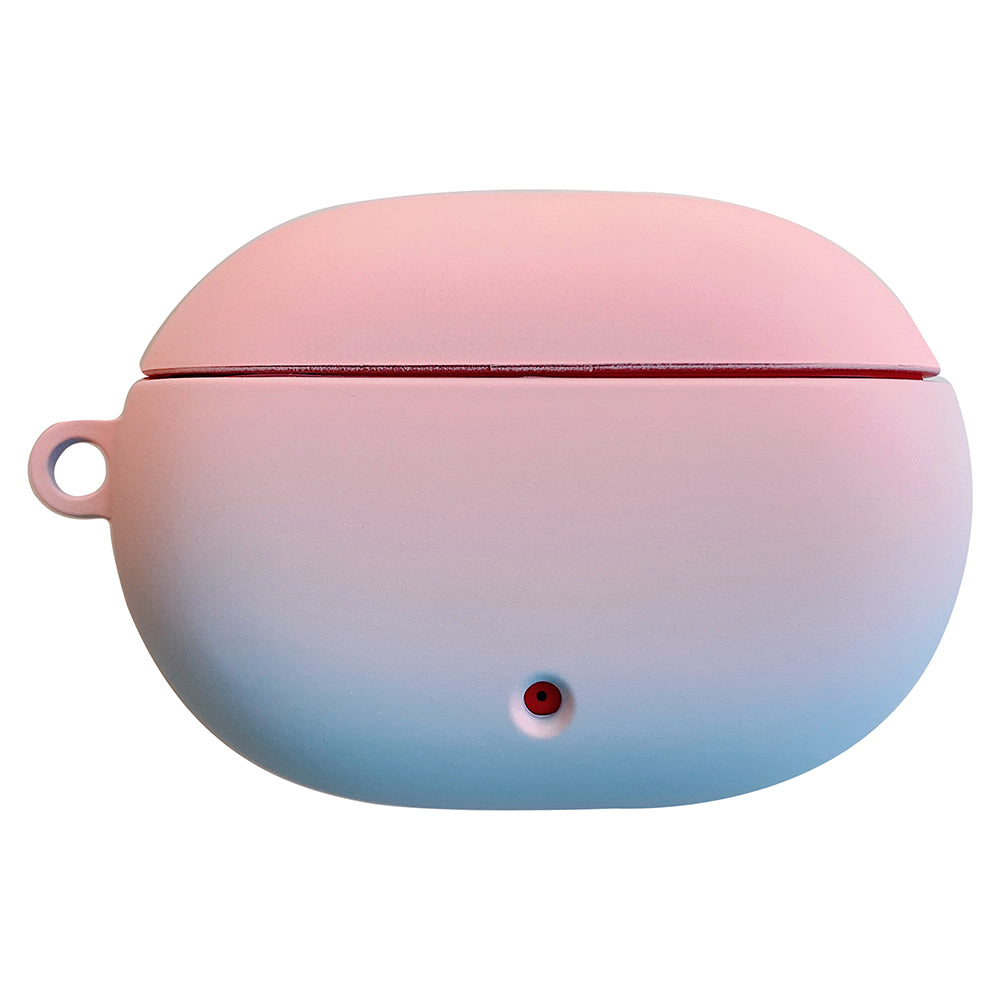 For Beats Studio Buds / Buds+ Bluetooth Earphone Gradient Case Matte PC Cover with Hanging Buckle