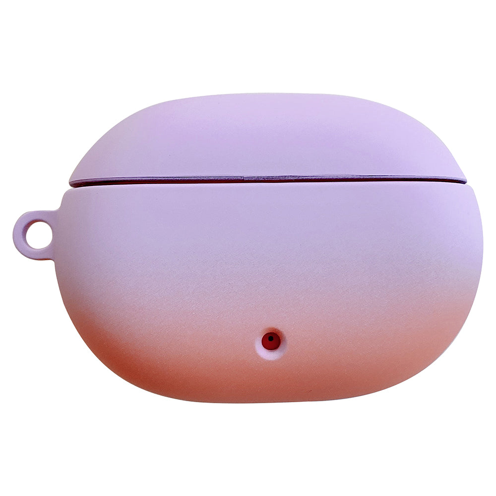 For Beats Studio Buds / Buds+ Bluetooth Earphone Gradient Case Matte PC Cover with Hanging Buckle