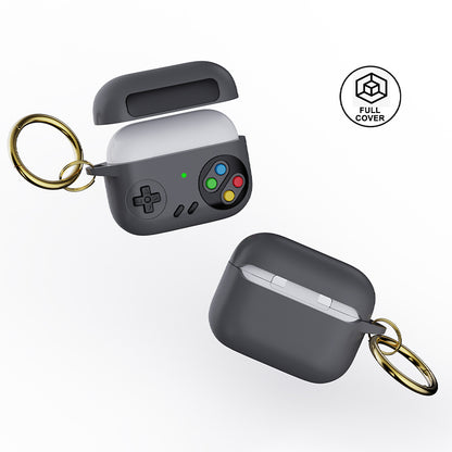 For Apple AirPods Pro Earphone Silicone Case Game Console Design Earbuds Cover with Ring Buckle