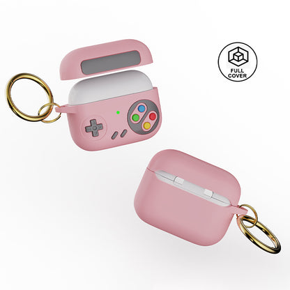 For Apple AirPods Pro Earphone Silicone Case Game Console Design Earbuds Cover with Ring Buckle