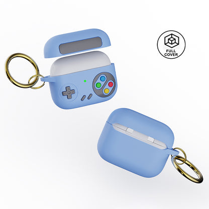 For Apple AirPods Pro Earphone Silicone Case Game Console Design Earbuds Cover with Ring Buckle