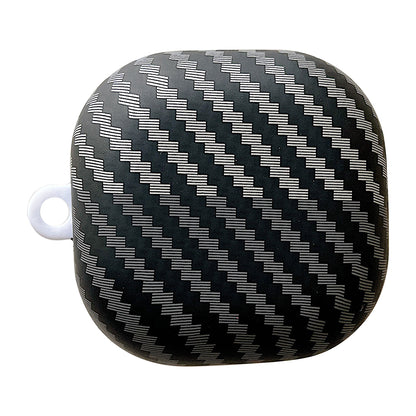 For Samsung Galaxy Buds2 Pro / Buds 2 / Live / Pro Carbon Fiber Texture Bi-color PC Case Earphone Anti-drop Cover