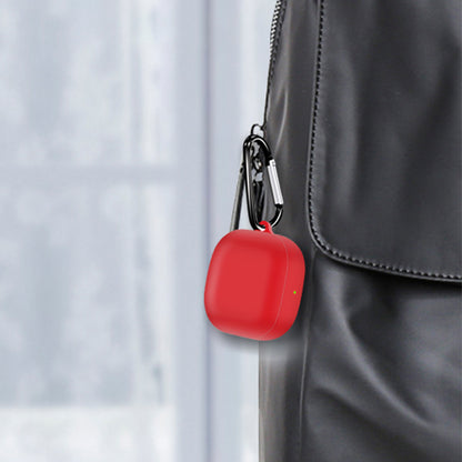 For Samsung Galaxy Buds2 Pro / Buds 2 / Live / Pro Silicone Cover Bluetooth Earphone Anti-drop Case with Anti-lost Buckle