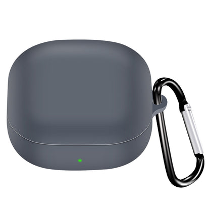 For Samsung Galaxy Buds2 Pro / Buds 2 / Live / Pro Silicone Cover Bluetooth Earphone Anti-drop Case with Anti-lost Buckle