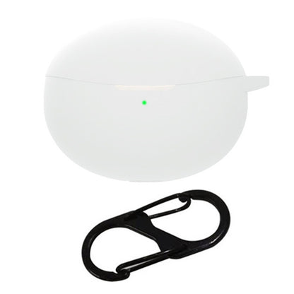 For Oppo Enco R Pro / Air2 Pro TWS Earphone Anti-drop Silicone Protective Cover with Anti-lost Buckle