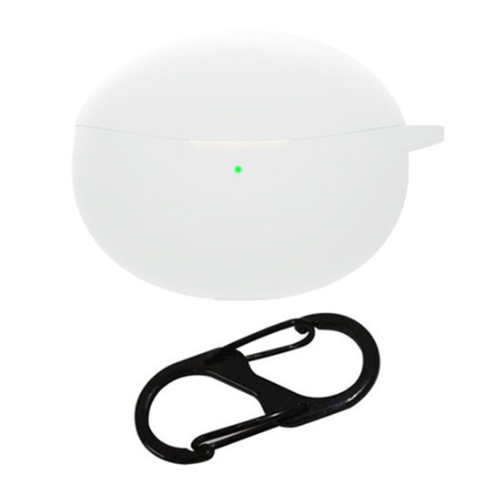 For Oppo Enco R Pro / Air2 Pro TWS Earphone Anti-drop Silicone Protective Cover with Anti-lost Buckle