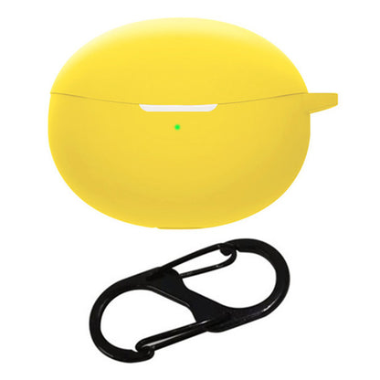 For Oppo Enco R Pro / Air2 Pro TWS Earphone Anti-drop Silicone Protective Cover with Anti-lost Buckle