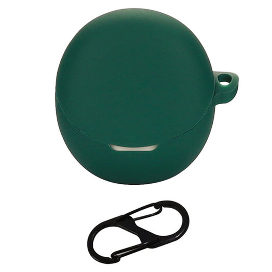 For Oppo Enco R2 Earphone Anti-drop Case Silicone Protective Cover with Anti-lost Buckle