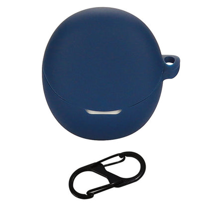 For Oppo Enco R2 Earphone Anti-drop Case Silicone Protective Cover with Anti-lost Buckle