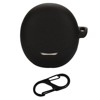 For Oppo Enco R2 Earphone Anti-drop Case Silicone Protective Cover with Anti-lost Buckle