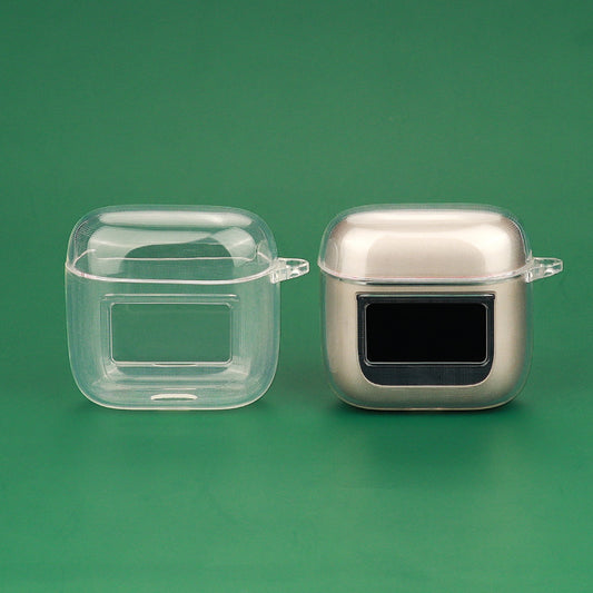 For JBL TOUR PRO2 Bluetooth Earphone TPU Protective Case Transparent Anti-drop Cover