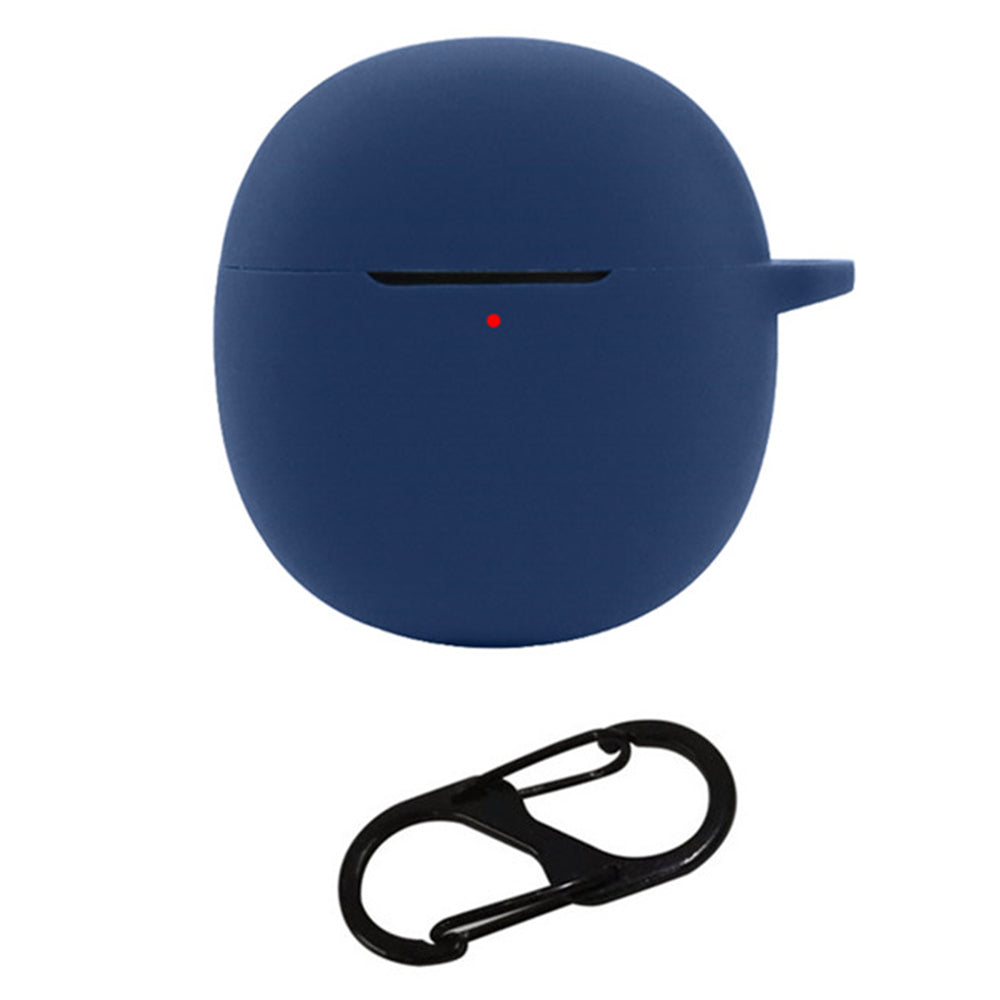 For vivo TWS Air Pro Earphone Silicone Protective Case Anti-drop Cover with Anti-lost Buckle