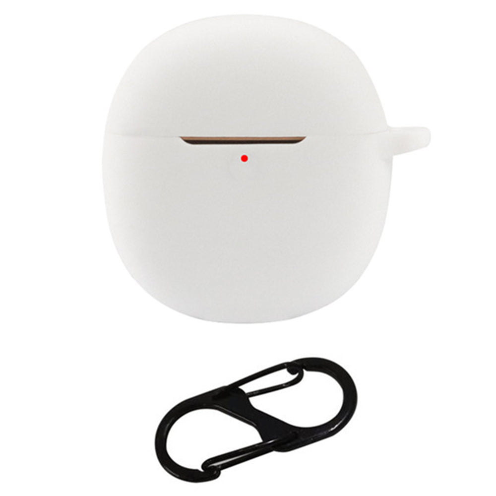 For vivo TWS Air Pro Earphone Silicone Protective Case Anti-drop Cover with Anti-lost Buckle