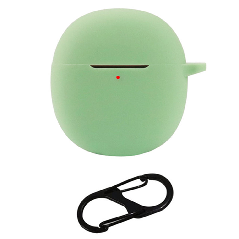 For vivo TWS Air Pro Earphone Silicone Protective Case Anti-drop Cover with Anti-lost Buckle