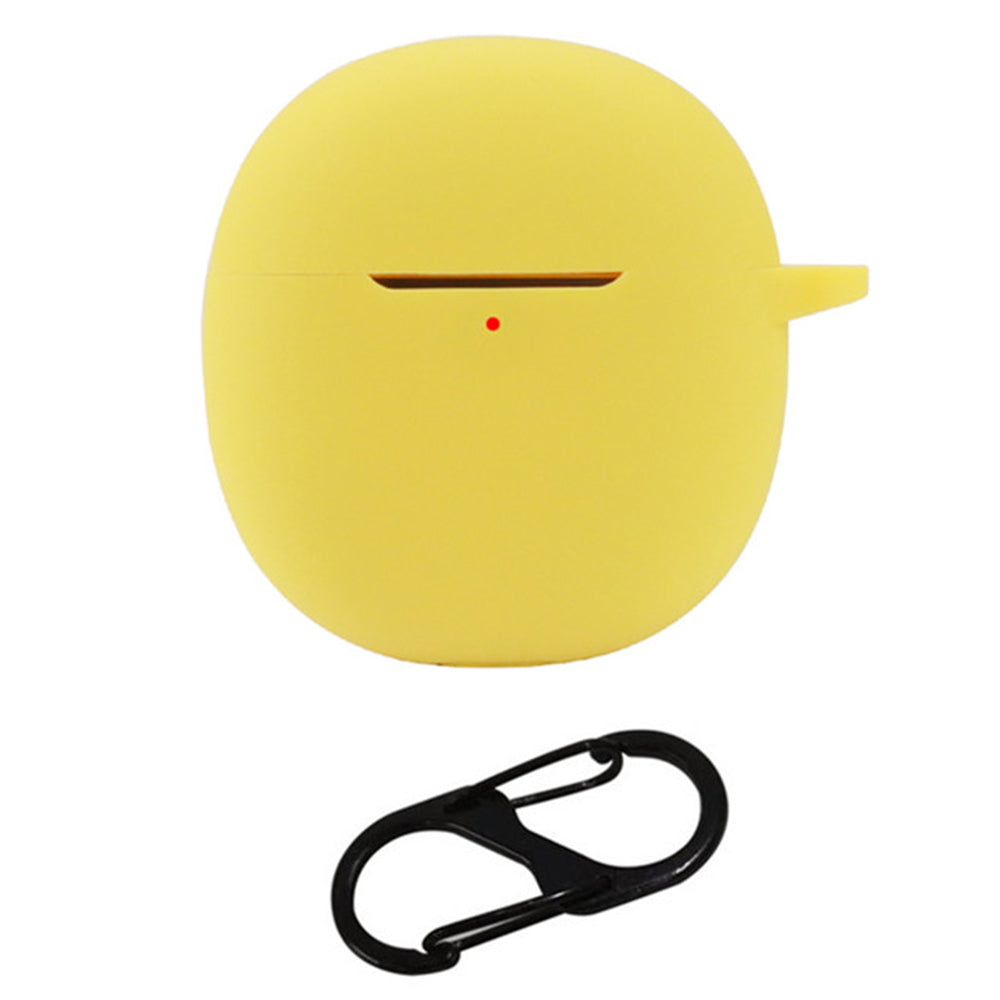 For vivo TWS Air Pro Earphone Silicone Protective Case Anti-drop Cover with Anti-lost Buckle