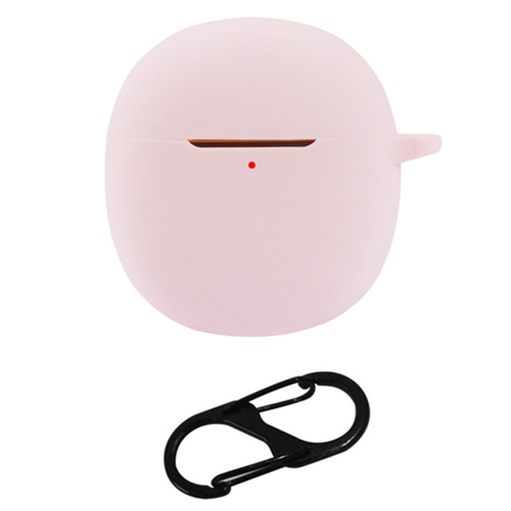 For vivo TWS Air Pro Earphone Silicone Protective Case Anti-drop Cover with Anti-lost Buckle