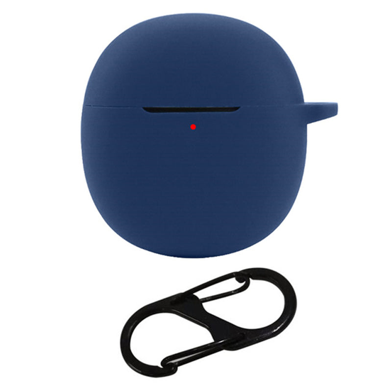 For iQOO TWS Air Pro Bluetooth Earphone Silicone Case Charging Bin Sleeve Cover with Buckle