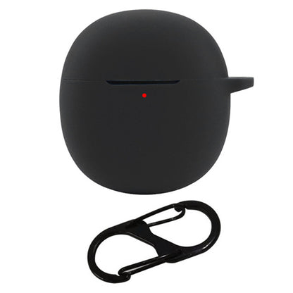 For iQOO TWS Air Pro Bluetooth Earphone Silicone Case Charging Bin Sleeve Cover with Buckle