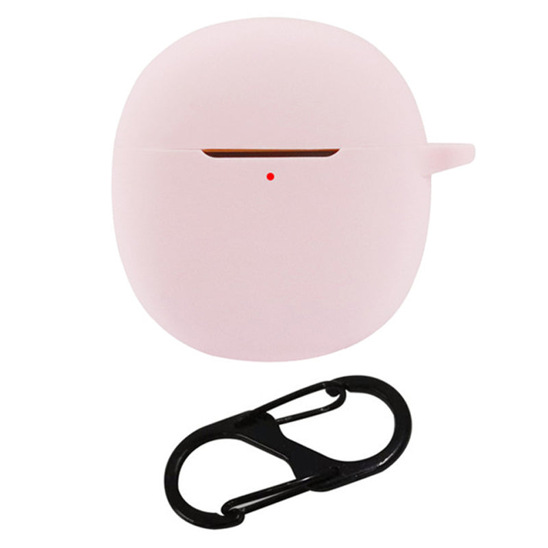 For iQOO TWS Air Pro Bluetooth Earphone Silicone Case Charging Bin Sleeve Cover with Buckle