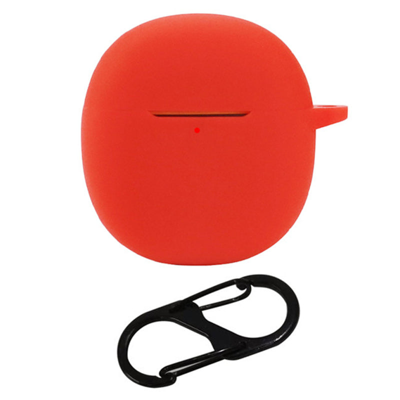 For iQOO TWS Air Pro Bluetooth Earphone Silicone Case Charging Bin Sleeve Cover with Buckle