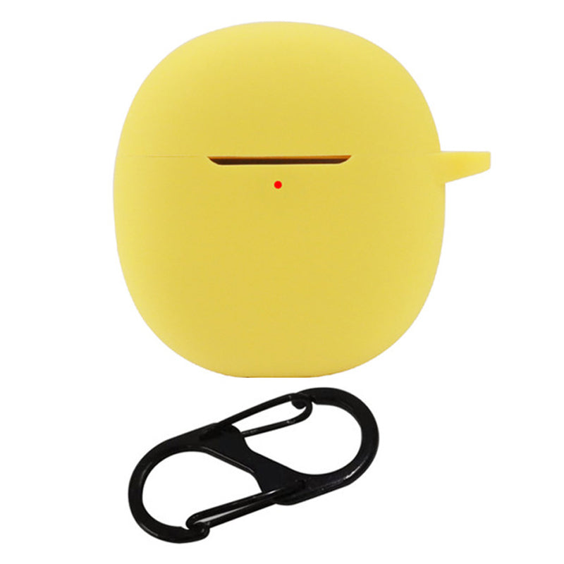 For iQOO TWS Air Pro Bluetooth Earphone Silicone Case Charging Bin Sleeve Cover with Buckle