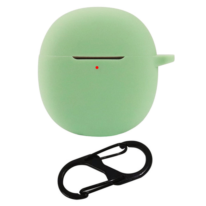 For iQOO TWS Air Pro Bluetooth Earphone Silicone Case Charging Bin Sleeve Cover with Buckle