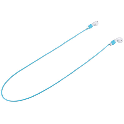 70cm Silicone Neck Strap for Apple AirPods , Bluetooth Earphone Anti-lost Neck Lanyard Rope for Outdoor Activity