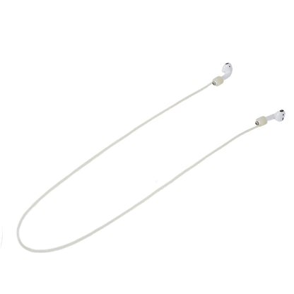 70cm Silicone Neck Strap for Apple AirPods , Bluetooth Earphone Anti-lost Neck Lanyard Rope for Outdoor Activity