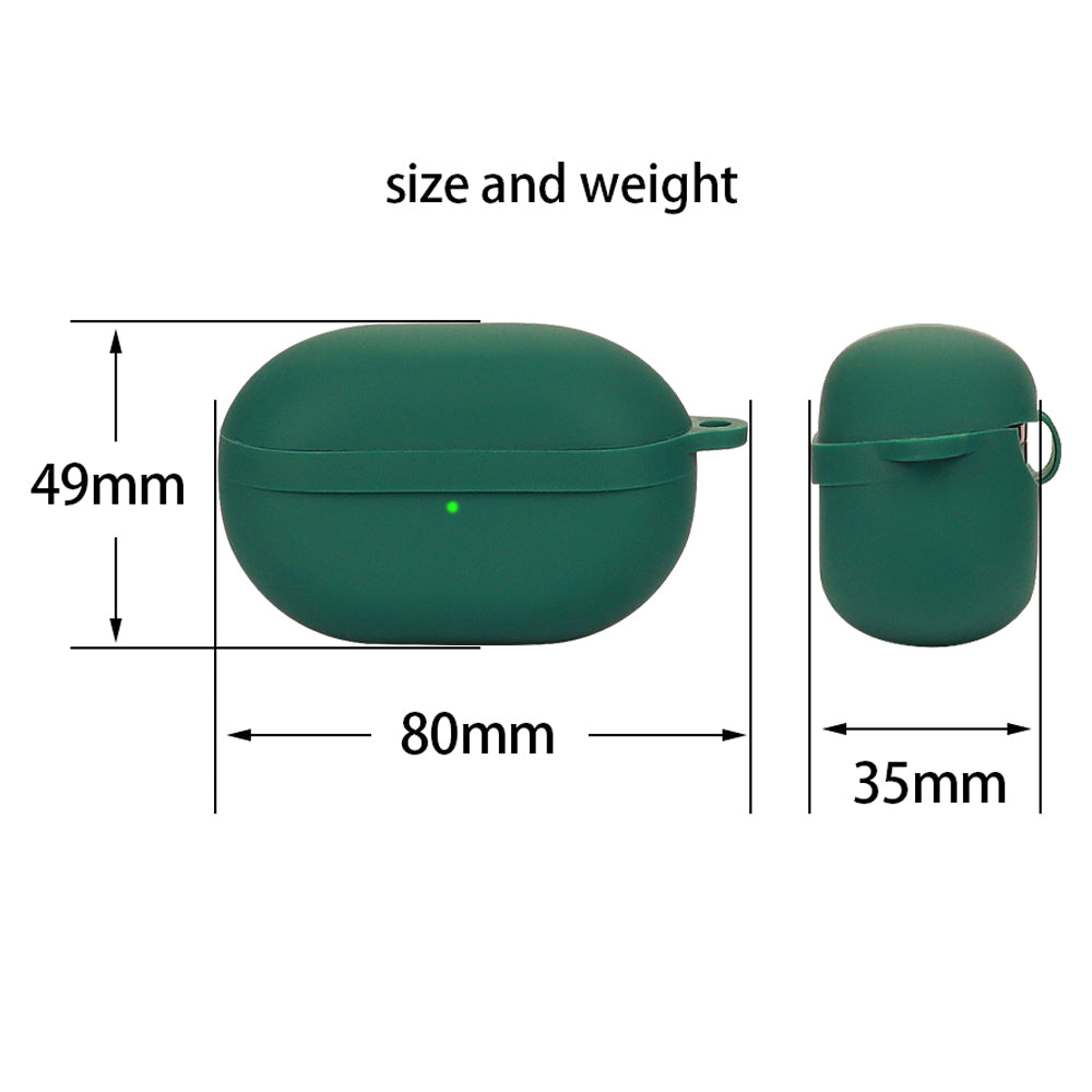 For SoundPEATS Opera03 Bluetooth Earphone Silicone Case Charging Bin Protective Sleeve with Buckle